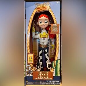 Disney Parks Pixar Toy Story Talking Jessie Cowgirl Doll Action Figure NEW